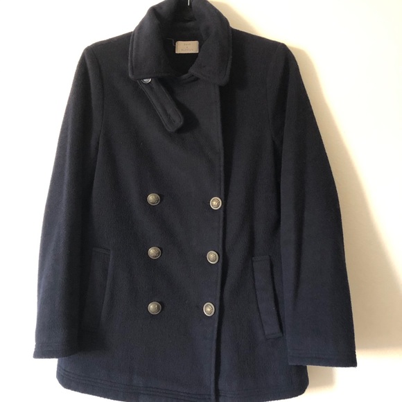 COPY - COPY - Navy wool pea coat pcoat peacoat ja… - Picture 6 of 14